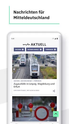 Скриншот 3 — MDR Aktuell – Nachrichten