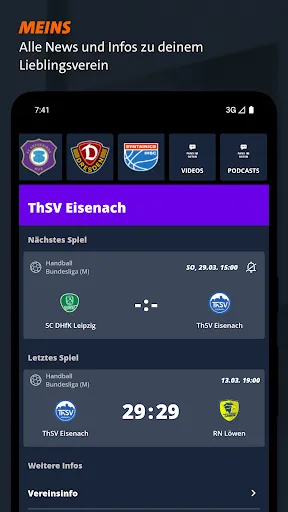 Скриншот 8 — MDR Sport im Osten: Live, News