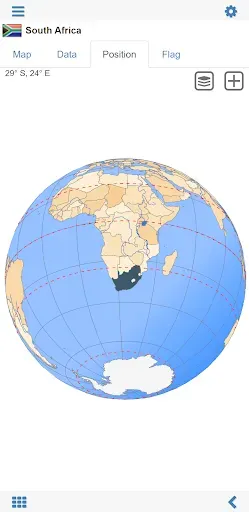 Скриншот 3 — World atlas & world map MxGeo