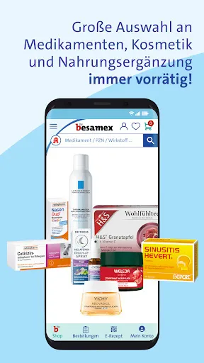 Скриншот 4 — besamex Die E-Rezept Apotheke