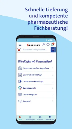 Скриншот 6 — besamex Die E-Rezept Apotheke
