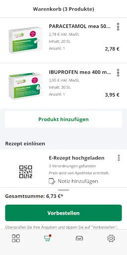 Скриншот 3 — mea® - meineapotheke.de