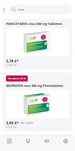 Скриншот 5 — mea® - meineapotheke.de