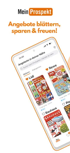 Скриншот 1 — MeinProspekt mit Einkaufsliste
