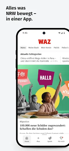 Скриншот 1 — WAZ News