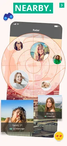 Скриншот 2 — yoomee: Dating, Chat & Friends