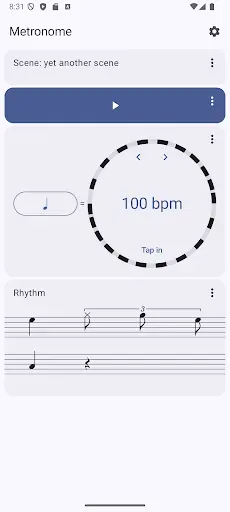 Скриншот 1 — Metronome