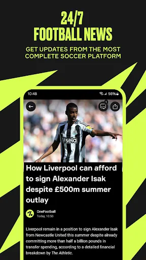 Скриншот 5 — OneFootball: Football Scores