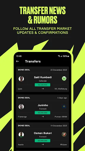 Скриншот 6 — OneFootball: Football Scores