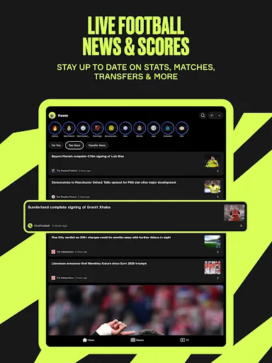 Скриншот 8 — OneFootball: Football Scores