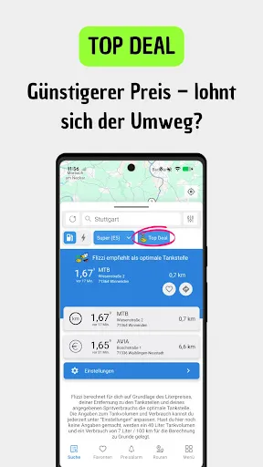 Скриншот 5 — mehr-tanken und clever sparen!