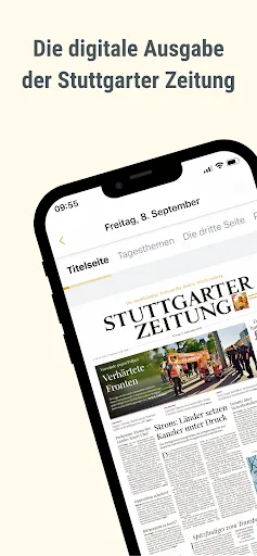 Скриншот 1 — Stuttgarter Zeitung