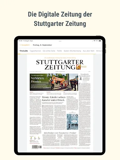 Скриншот 8 — Stuttgarter Zeitung