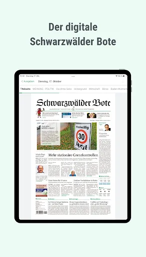 Скриншот 7 — Schwarzwälder Bote E-Paper
