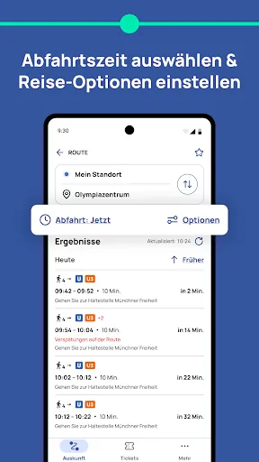 Скриншот 2 — MVGO: Fahrinfo, Tickets & mehr