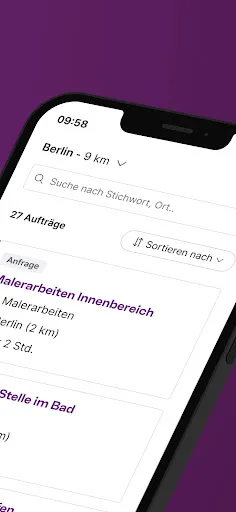 Скриншот 2 — MyHammer für Handwerker
