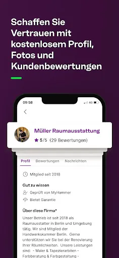 Скриншот 5 — MyHammer für Handwerker