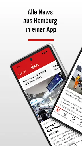 Скриншот 1 — NDR Hamburg: News, Radio, TV