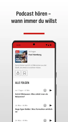 Скриншот 4 — NDR Hamburg: News, Radio, TV