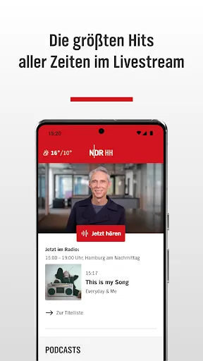 Скриншот 5 — NDR Hamburg: News, Radio, TV