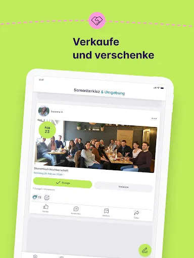 Скриншот 8 — nebenan.de - Lokales Netzwerk
