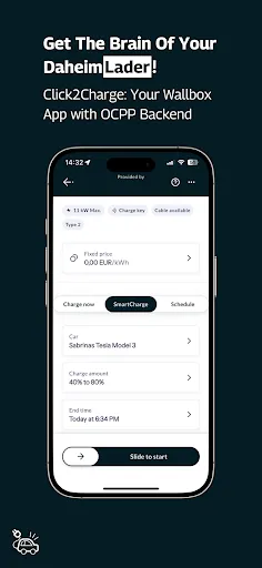 Скриншот 1 — Click2Charge: EV Charger app