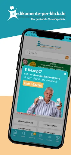 Скриншот 1 — Medikamente per klick