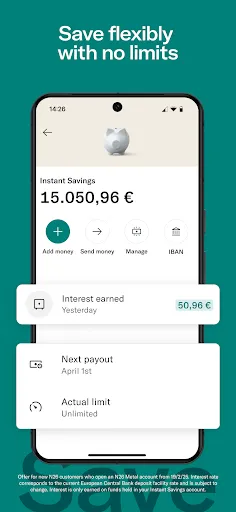 Скриншот 3 — N26 — Love your bank
