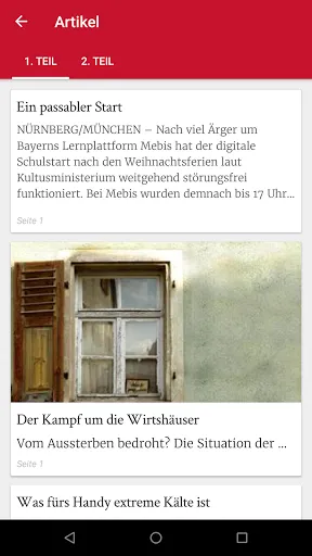 Скриншот 4 — Nürnberger Nachrichten E-Paper
