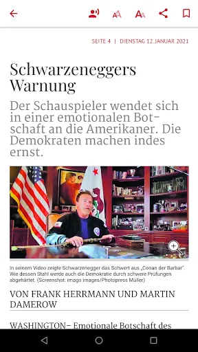 Скриншот 5 — Nürnberger Nachrichten E-Paper