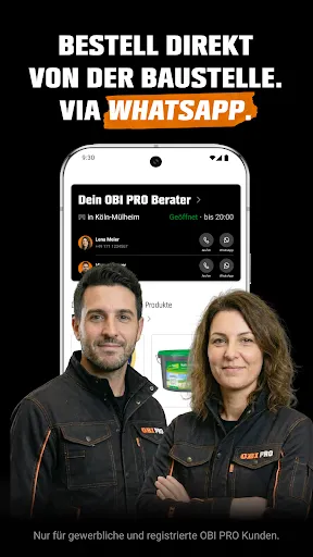 Скриншот 3 — OBI PRO: Profi-App