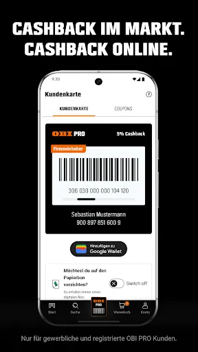 Скриншот 4 — OBI PRO: Profi-App