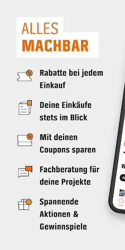 Скриншот 1 — heyOBI: DIY-Projekte mit OBI