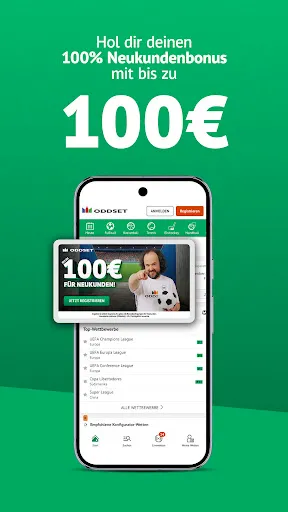 Скриншот 2 — ODDSET Sportwetten
