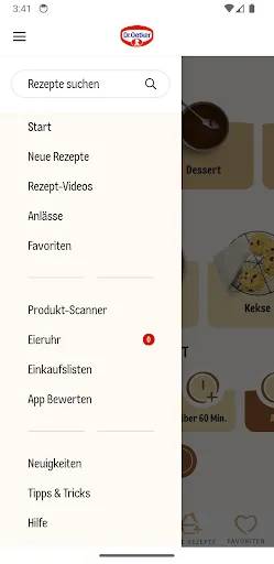Скриншот 5 — Dr. Oetker Rezeptideen