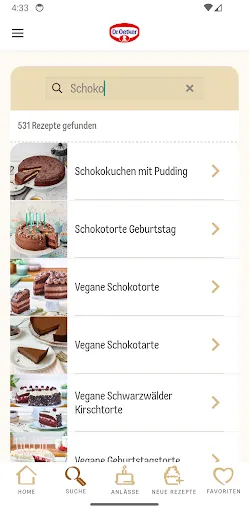 Скриншот 8 — Dr. Oetker Rezeptideen
