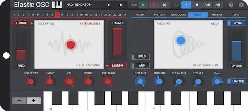 Скриншот 2 — Elastic OSC - MPE Synthesizer