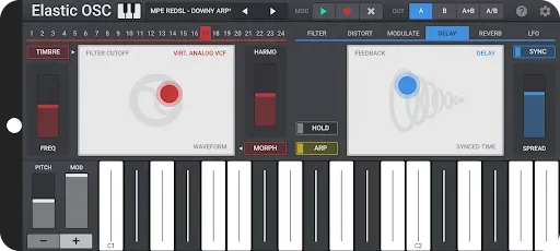 Скриншот 5 — Elastic OSC - MPE Synthesizer