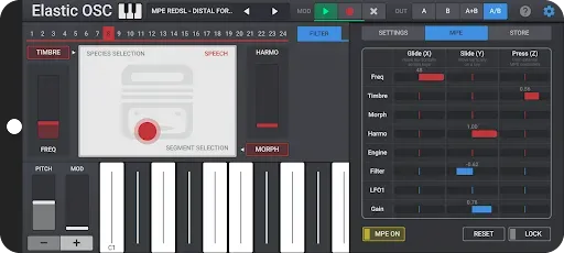 Скриншот 6 — Elastic OSC - MPE Synthesizer