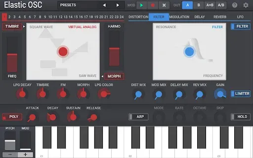 Скриншот 8 — Elastic OSC - MPE Synthesizer