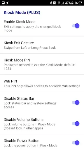 Скриншот 5 — Fully Kiosk Browser & Lockdown