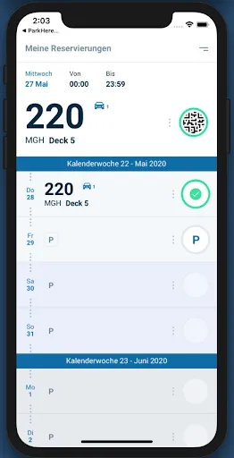 Скриншот 1 — ParkHere