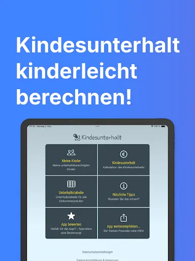 Скриншот 5 — Kindesunterhalt