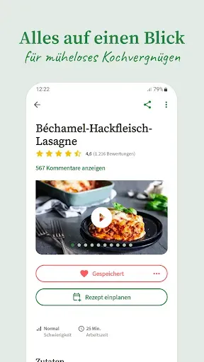 Скриншот 4 — Chefkoch - Rezepte & Kochen