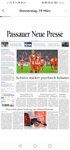 Скриншот 3 — PNP ePaper - Digitale Zeitung