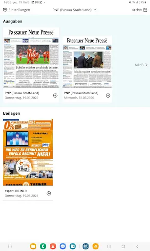Скриншот 6 — PNP ePaper - Digitale Zeitung