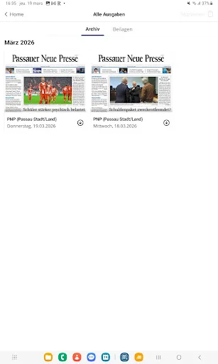 Скриншот 7 — PNP ePaper - Digitale Zeitung