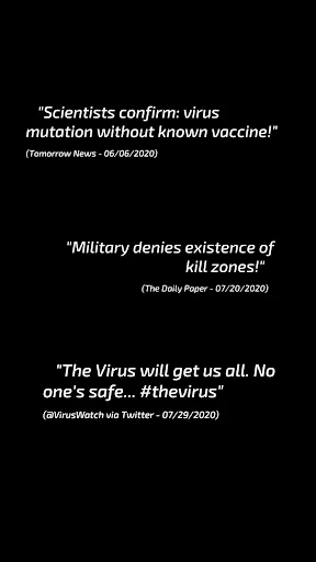 Скриншот 1 — The Virus: Призыв о помощи