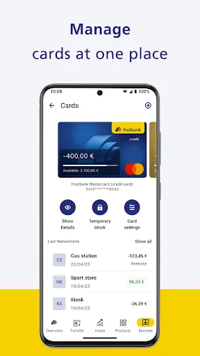 Скриншот 4 — Postbank