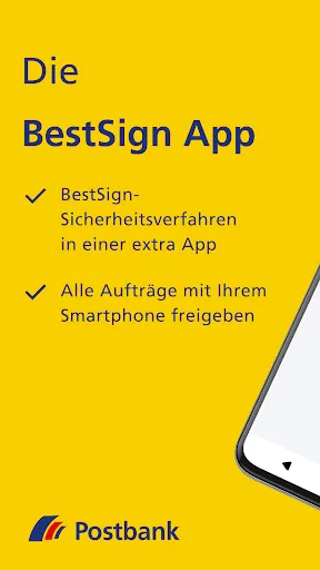 Скриншот 1 — Postbank BestSign